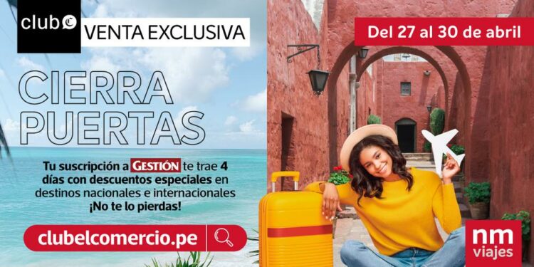 Club Digital: Cierrapuertas en Nuevo Mundo Viajes para suscriptores de Gestión | TENDENCIAS
