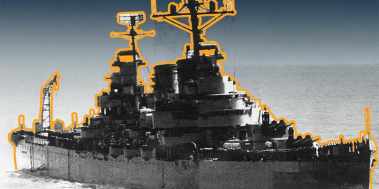 Fotografía del crucero argentino ARA General Belgrano