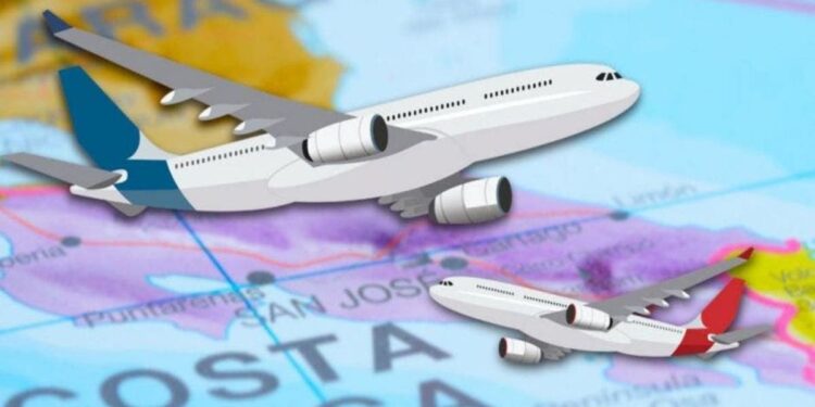 Costa Rica destaca en recuperación de reservas de vuelos internacionales, según Consejo Mundial de Viajes