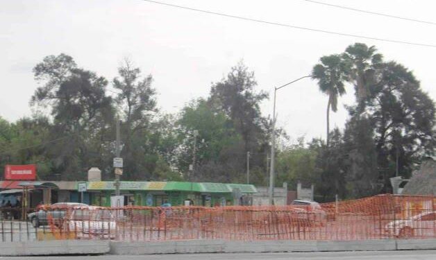 Desaparecen crucero y crean tramo peligroso