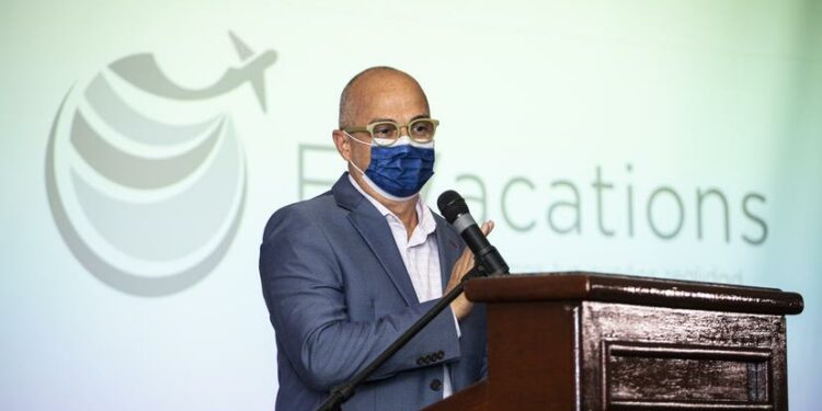 E-Vacations celebró la “Velada entre Amigos” el 4 de marzo de 2022, en el Centro de Banquetes Los Chavales, San Juan, P.R. El evento reconectó a agentes de viaje con proveedores internacionales en el turismo luego de la pandemia. (Erika P. Rodríguez para GFR Media)