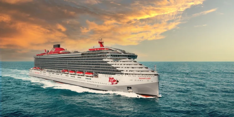 El crucero de lujo Valiant Lady de la empresa Virgin Voyages completó con un saldo trágico su viaje de inauguración.