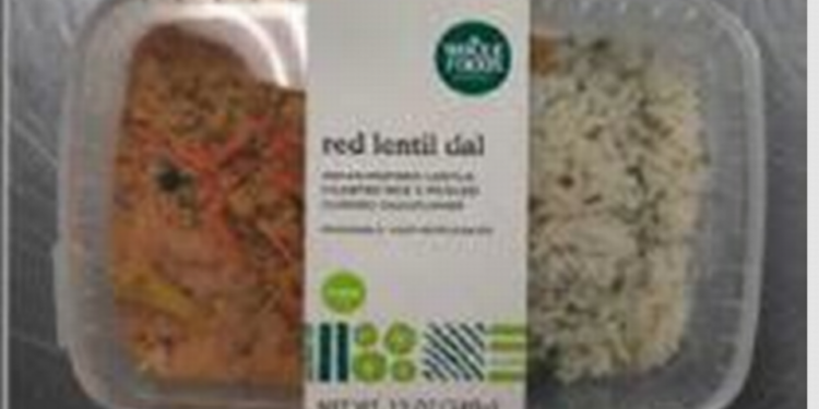 Bakkavor USA de Charlotte, Carolina del Norte, anunció el retiro voluntario de Whole Foods Market Red Lentil Dal, que incluye coliflor al curry en escabeche, un ingrediente producido por Doux South Specialties y vendido por Whole Foods en todo el país. Algunos de los productos pueden estar contaminados con listeria.
