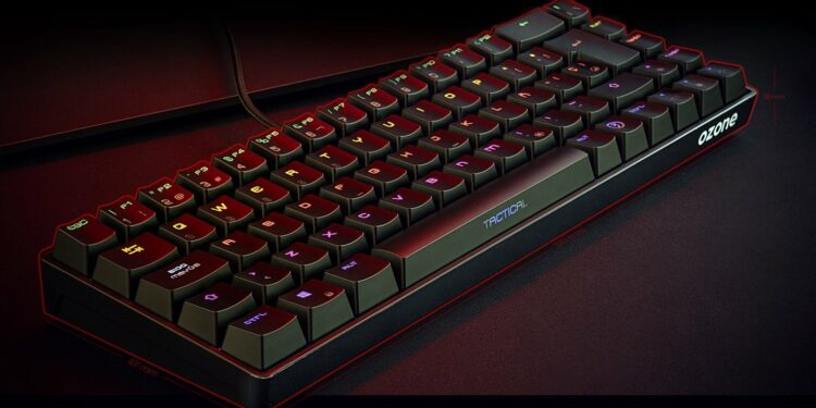 teclado Ozone Mini Tactical