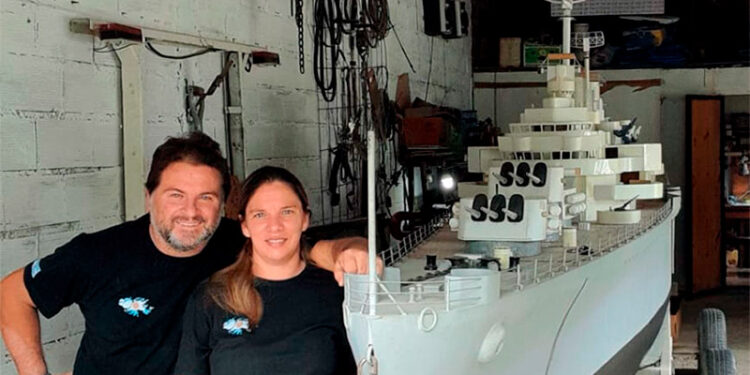Expondrán en Paraná la réplica del Crucero Belgrano que construyó un entrerriano - Sociedad