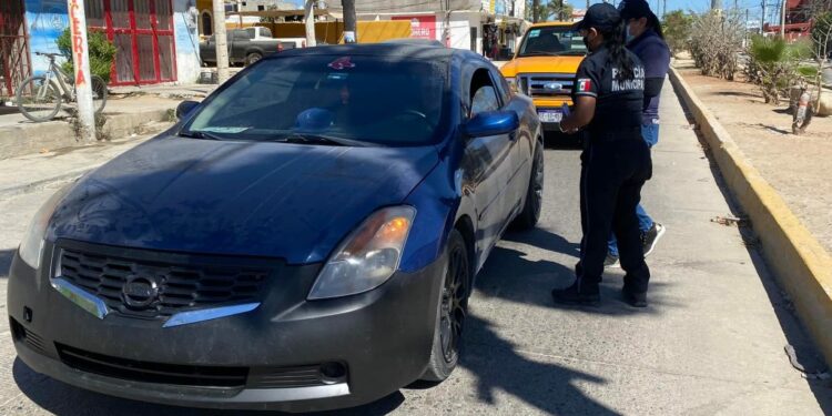 Fortalece Policía Municipal cultura vial en Los Cabos -
