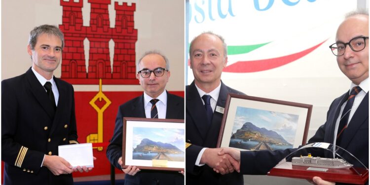 Gibraltar recibe la escala inaugural de dos cruceros el mismo día