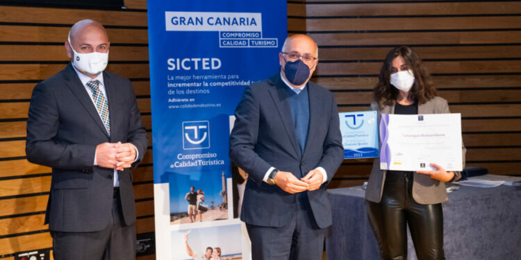 Gran Canaria reconoce a 59 empresas por su compromiso con la calidad turística mediante el distintivo Sicted
