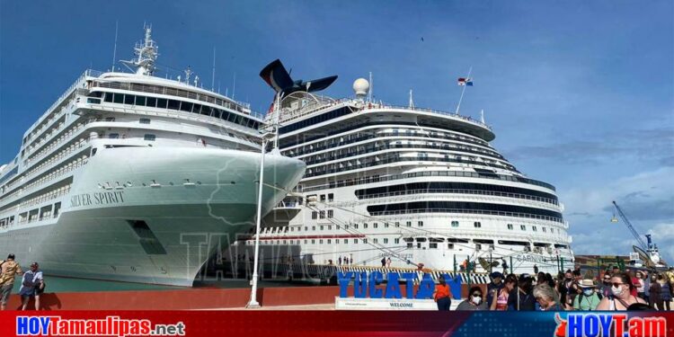 Hoy Tamaulipas - Cruceros en Mxico Llegada de cruceros a Mxico en 2022 por debajo de nivel pre pandemia