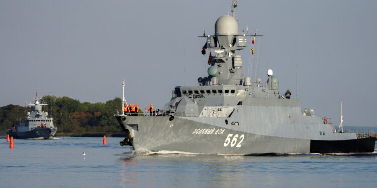 Buques militares rusos (Reuters/archivo)