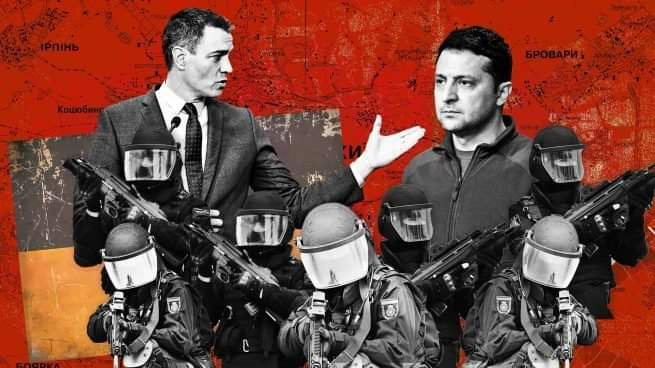 La OTAN hunde el crucero Moskva y Sánchez, tras la carta a Mohamed VI, viaja a Kiev.