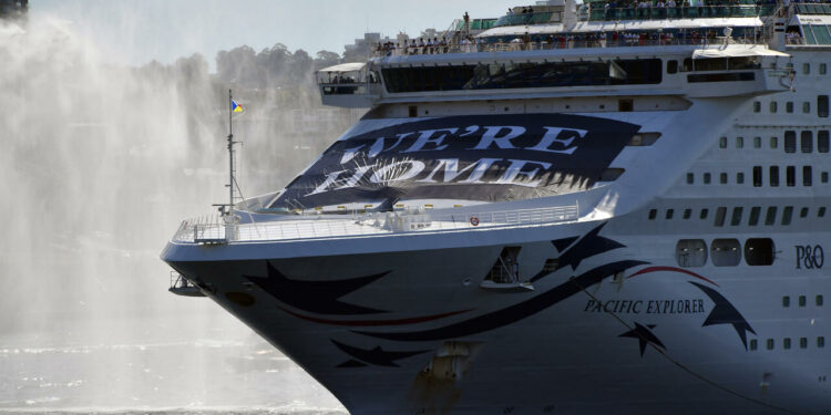 Los cruceros vuelven a Australia después de dos años alejados por el covid