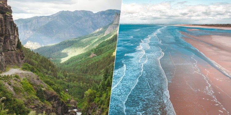 Playa vs. Patagonia, precios, clima y pasajes