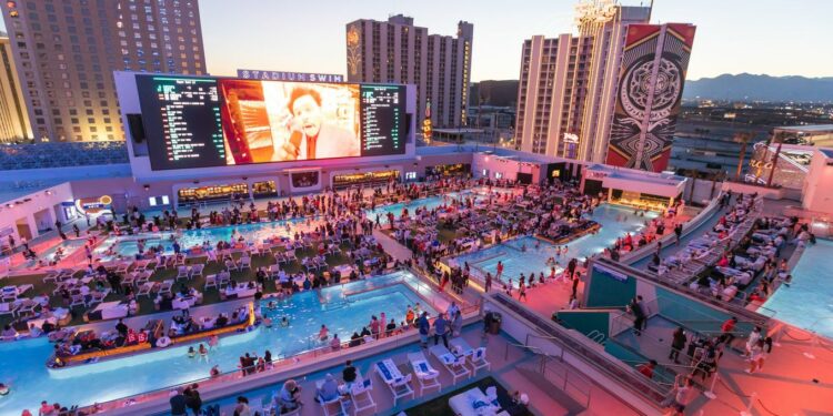 Pool Parties legendarias en Las Vegas