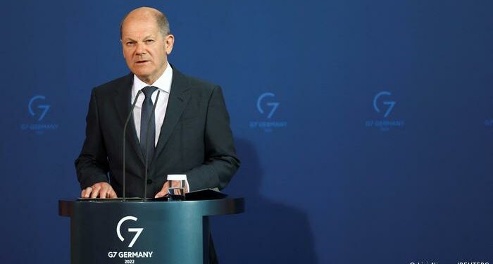 Olaf Scholz, canciller alemán.