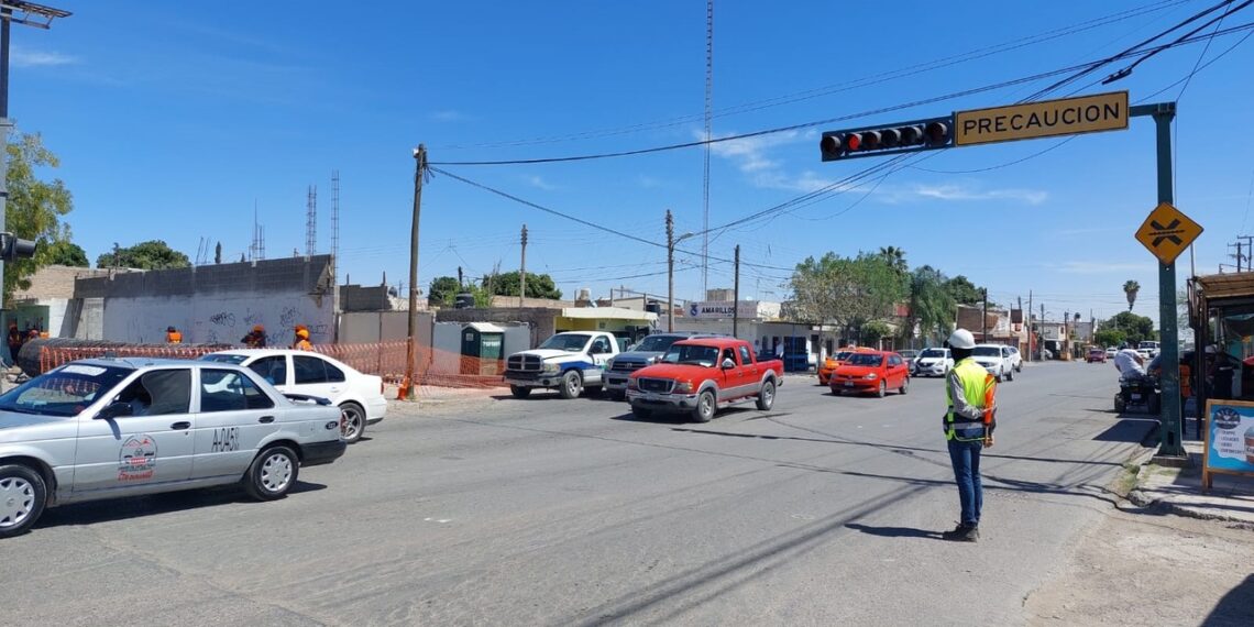 Reducirán flujo vial en crucero 5 de Mayo en Gómez Palacio
