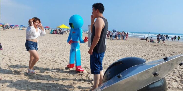 Reportan el ingreso de extraterrestres a Playa Miramar