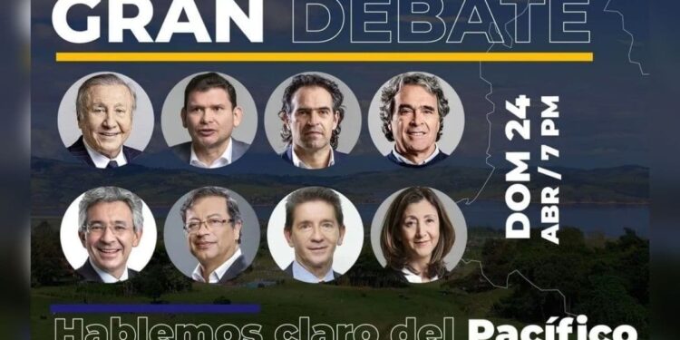 Reviva el debate del Pacífico con candidatos a la presidencia de Colombia