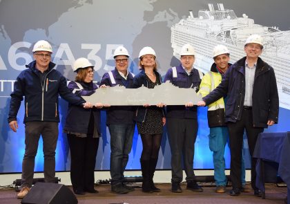 Royal Caribbean comienza construcción de nuevo crucero Utopia of the seas