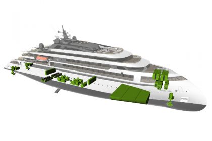 Ulstein propone concepto de crucero para una transición gradual hacia operaciones de cero emisiones