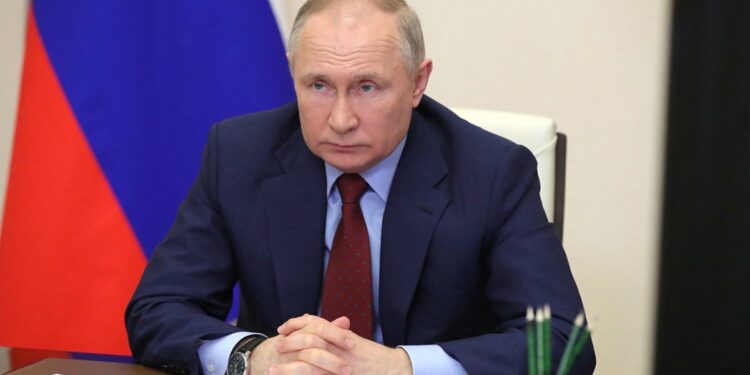 Presidente de Rusia, Vladimir Putin.