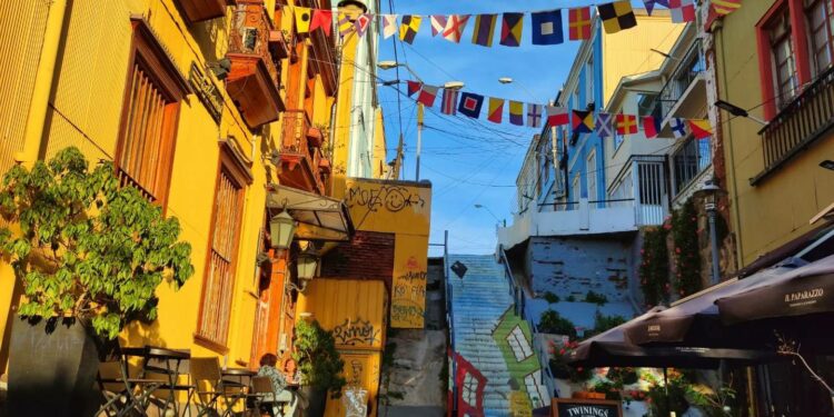 Valparaíso, en Chile. Foto: Facebook de la Dirección de Turismo de Valparaíso