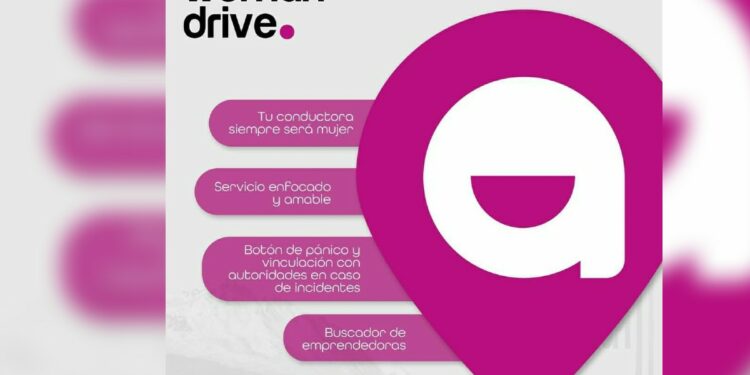 Anuncian Woman Drive en Valle de Toluca, aplicación de viajes seguros