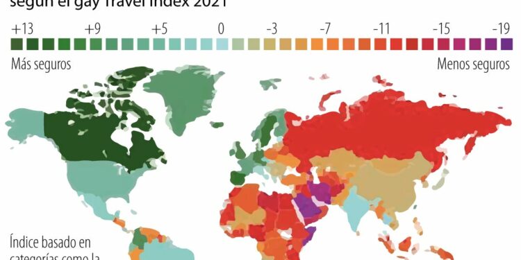 Destinos más seguros para viajar si pertenece a la comunidad Lgbtiq+