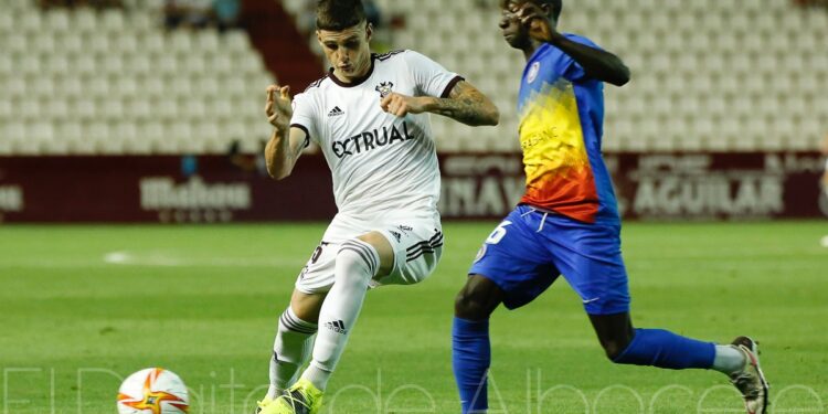 Un lance del Albacete - Andorra