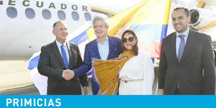 El presidente Lasso ha encabezado una docena de viajes internacionales
