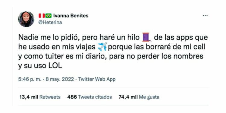"Hilo del viajero" recomienda las mejores apps para sentirte como en casa