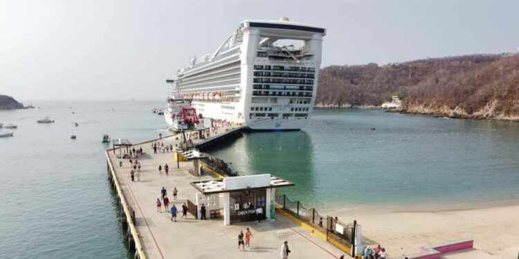 Huatulco, destino internacional de cruceros