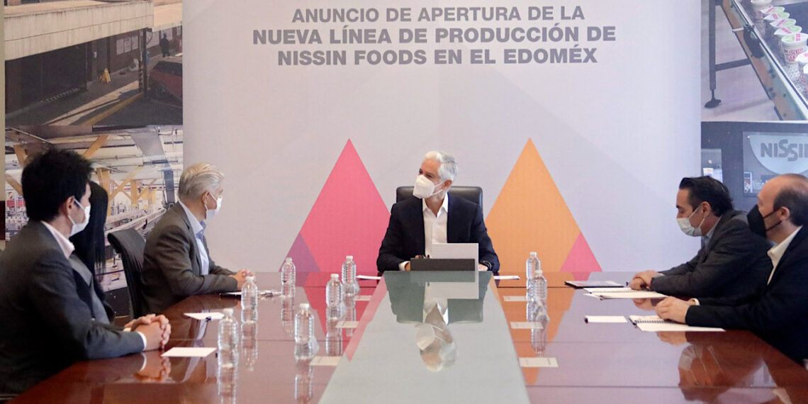 Invertirá Nissin Foods 15 millones de dólares en el Edomex para ampliar su planta