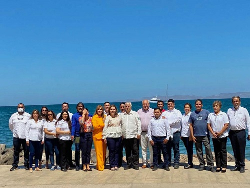 El secretario de Turismo, Miguel Torruco Marqués, y el gobernador de Baja California Sur, Víctor Manuel Castro Cosío, sostuvieron reuniones con empresarios turísticos de Loreto