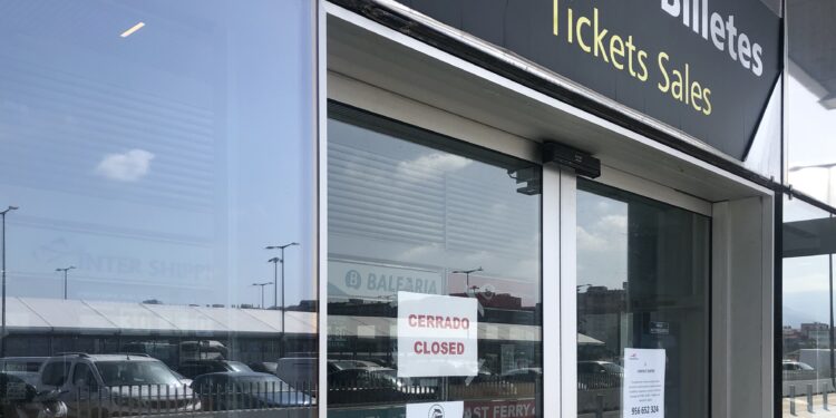 Las agencias de viaje del puerto de Algeciras anuncian movilizaciones a partir del lunes