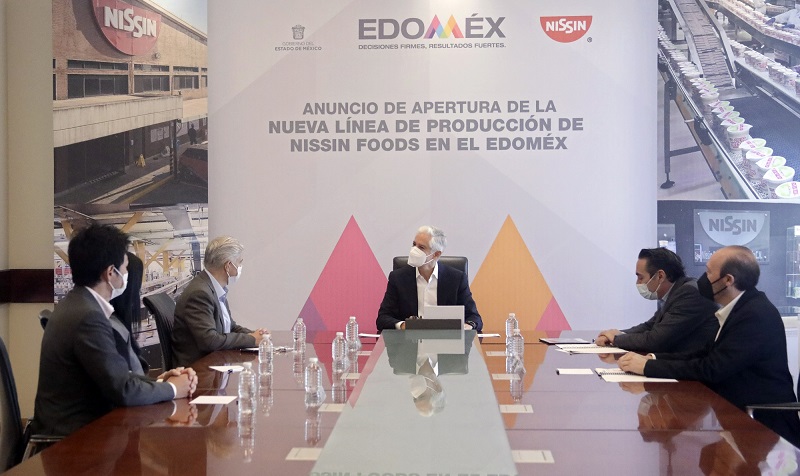 Nissin Foods anuncia inversión por 15 mdd en el Estado de México