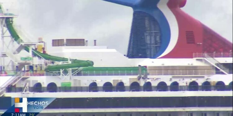 Pasajeros resultan positivo a COVID-19  abordo de un crucero