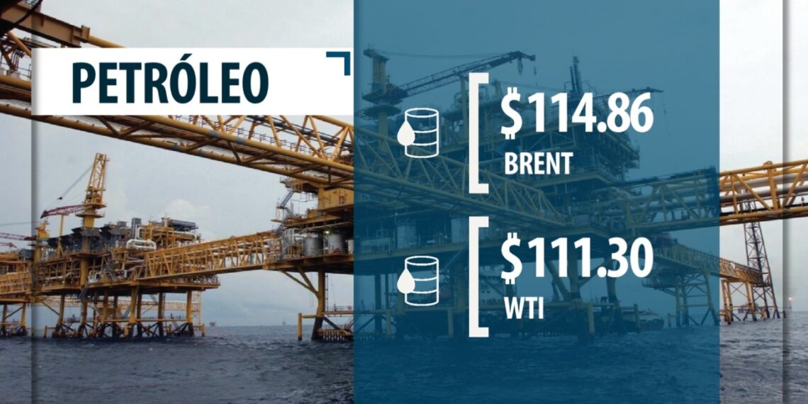 precio del petróleo 26 de mayo 2022