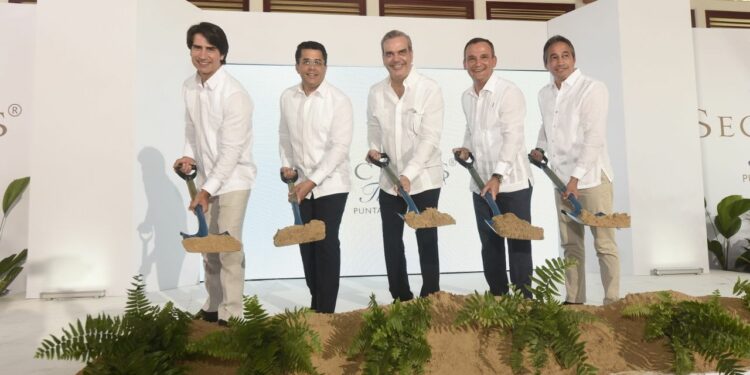 Presidente Abinader participa acto inicio de obras Secrets® Tides Punta Cana • Diario Online Plus