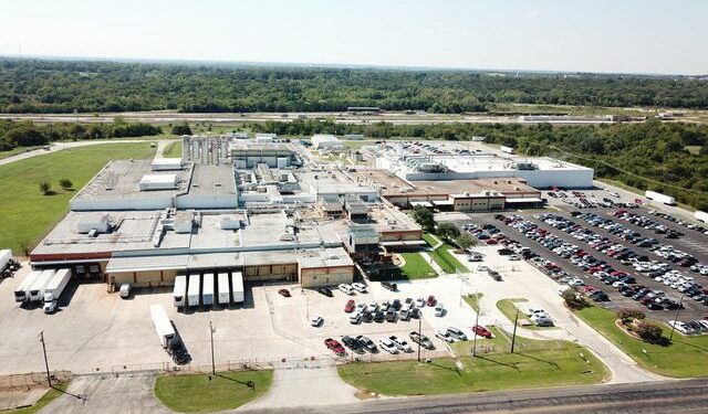 Las instalaciones que actualmente tiene Ruiz Foods en Denison, Texas.