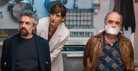 Pau Durà, Malena Alterio y Francesc Orella