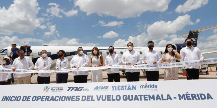 Tag Airlines inicia operaciones en su ruta entre Guatemala y Mérida, Yucatán