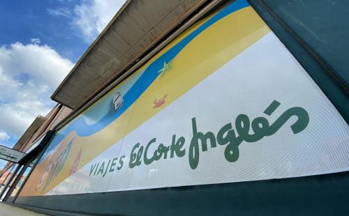 Entrada cerrada temporalmente de un local de Viajes El Corte Inglés / EUROPA PRESS Entrada cerrada temporalmente de un local de Viajes El Corte Inglés / EUROPA PRESS