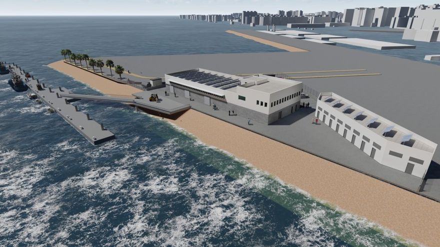 El Puerto contrata el traslado de los atraques pesqueros y la lonja para hacer un nuevo muelle de mercancías