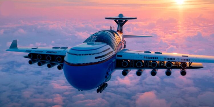 ¿Te embarcarías en el primer crucero volador del mundo?