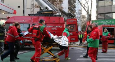 Incendio en Recoleta: el desesperado llamado al 911 y las primeras imágenes de la tragedia por dentro