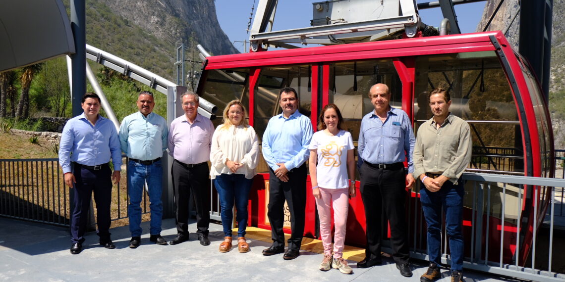 Presentan plan para la rehabilitación del Teleférico Grutas de Garcia
