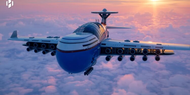 Hotel volador. (foto: Sky Cruise)