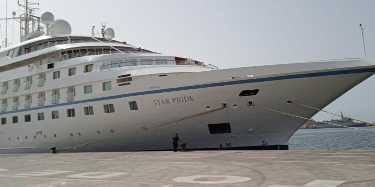 Aumenta el número de cruceros que llegan a Cartagena