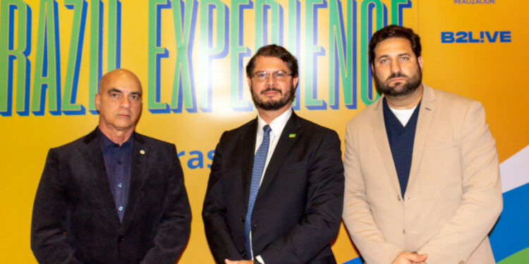 Fernando Paranhos, Pedro Alcántara y Victor Bauab